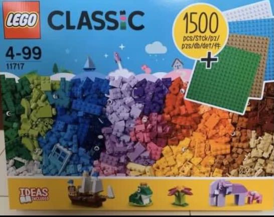 lego 11717 classic bricks bricks plates