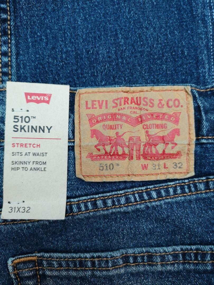levis 510 31 x 32