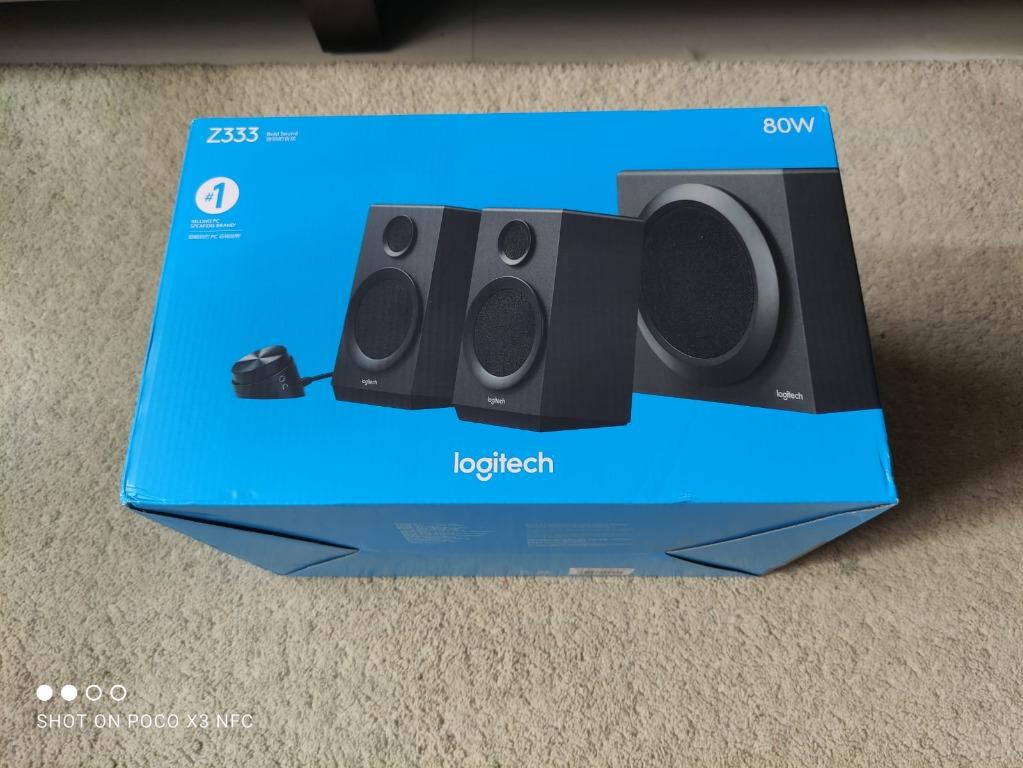 Logitech Z333 Stereo PC Multimedia Speaker System with