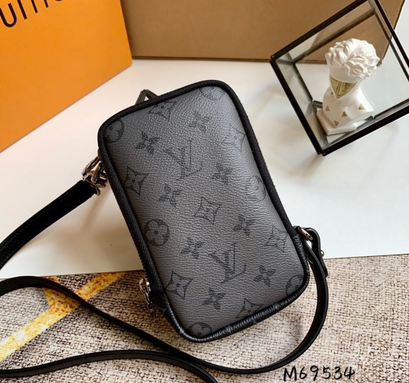 LV DOUBLE PHONE POUCH, Luxury, Bags & Wallets on Carousell