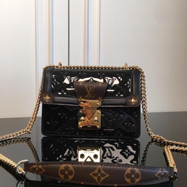 M90516 Louis Vuitton LV Wynwood Chain Bag-Black