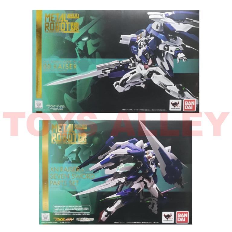 Metal Robot Tamashii Gundam Oo Raiser Raiser Seven Sword Parts Set Hobbies Toys Toys Games On Carousell