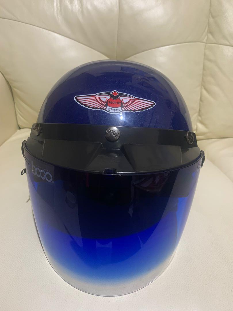 MHR Half Cut Helmet, Motorcycles, Motorcycle Accessories on Carousell