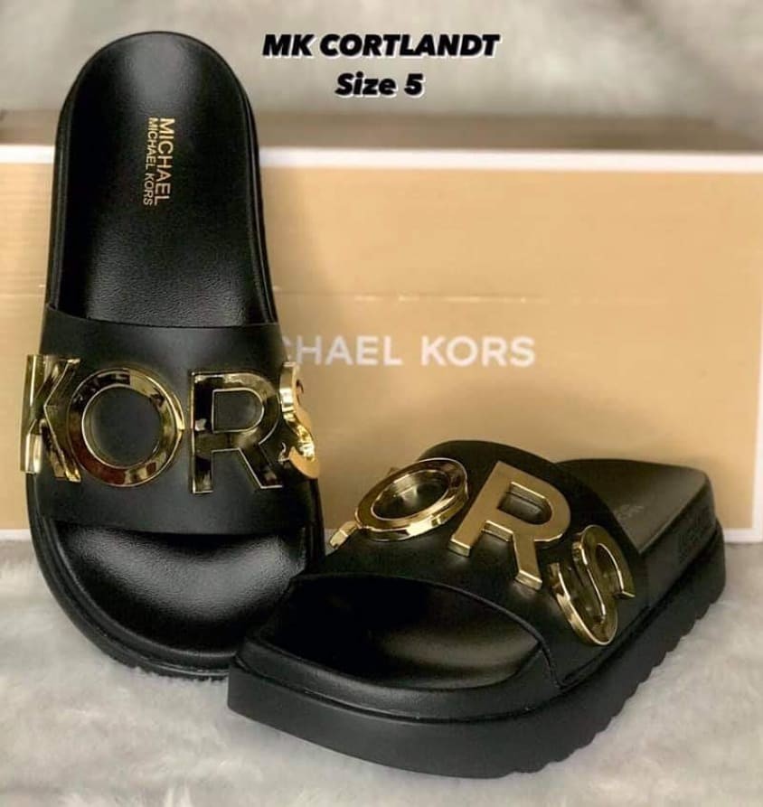 Michael Kors Slide Women s Fashion Footwear Flats Sandals on