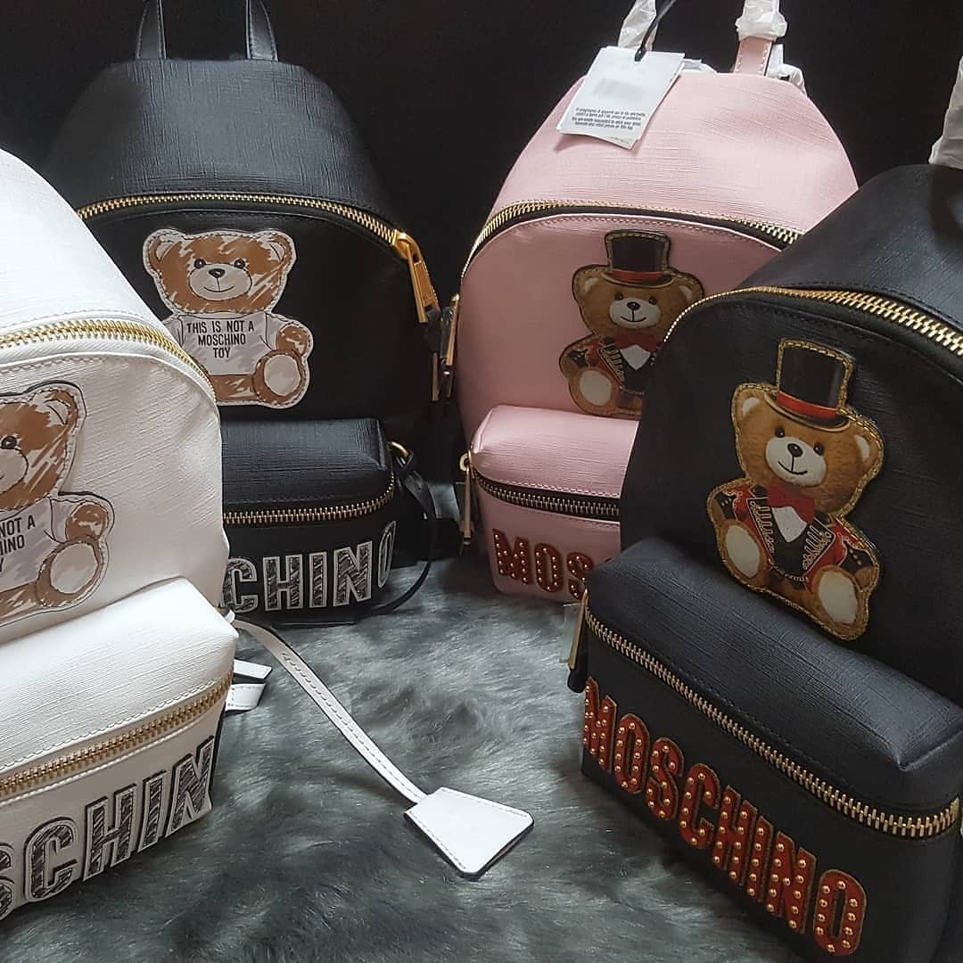 Moschino toy hotsell bear backpack