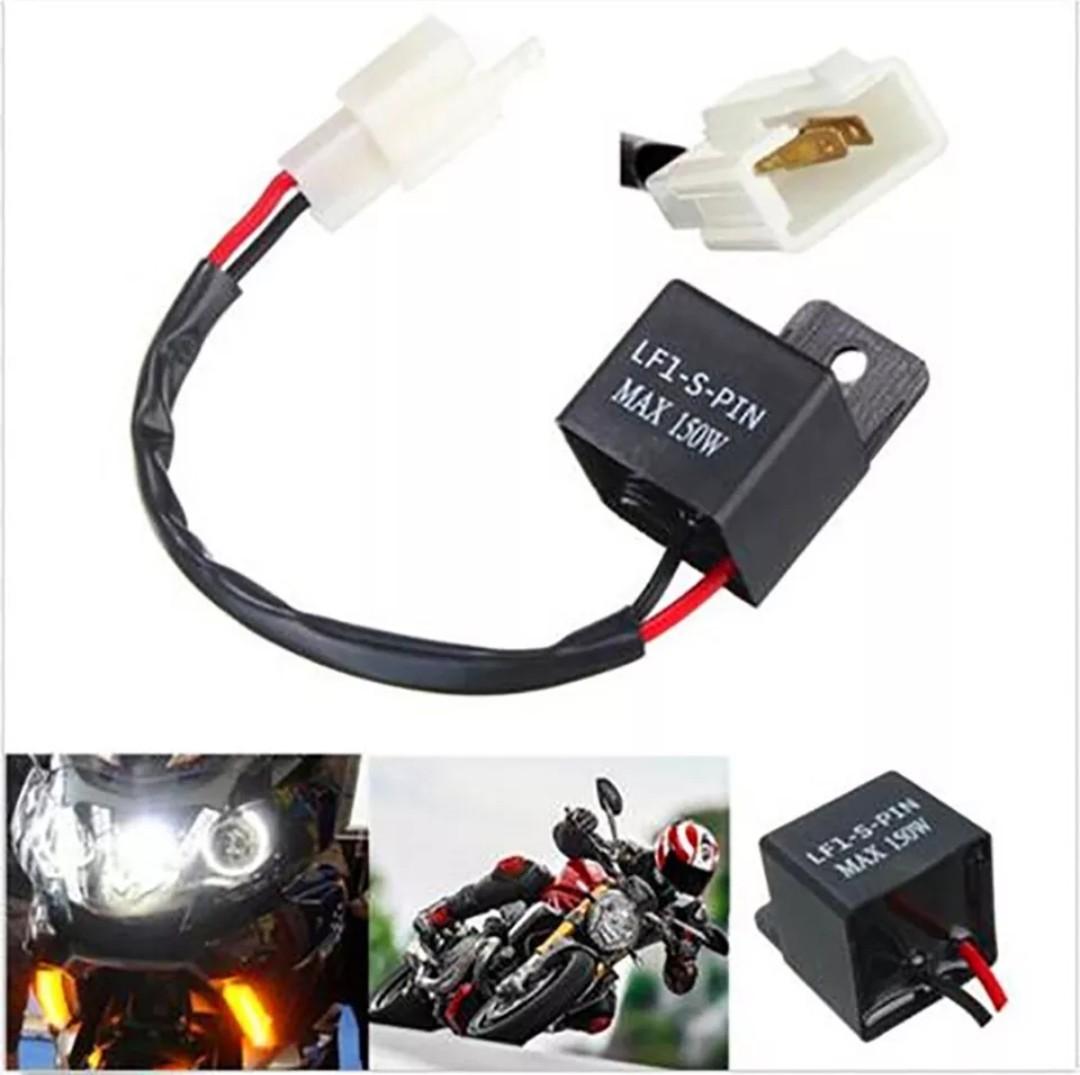 Motorcycle 12V Relay LED Turn Signals Light Flasher Relay Blinker For Motorcycle 12V Relay LED Turn Signals Light Flasher Relay Blinker For