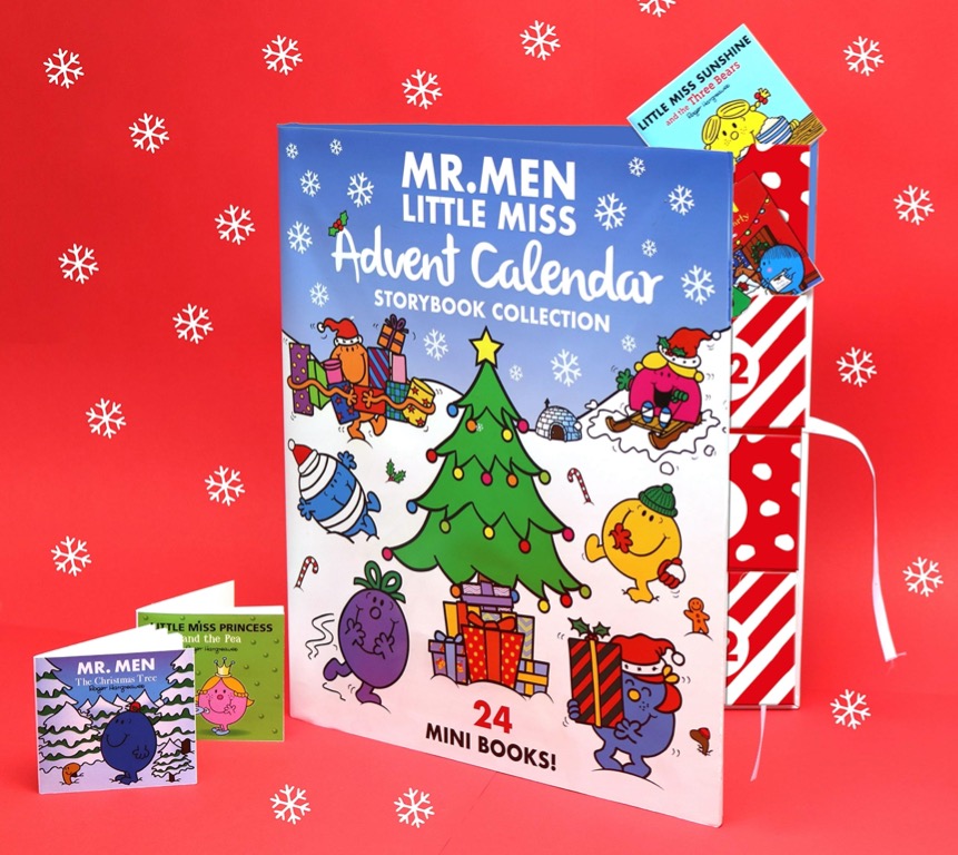 Mr. Men Little Miss Advent Calendar聖誕倒數月曆, 興趣及遊戲, 書本 & 文具, 小說 & 故事書