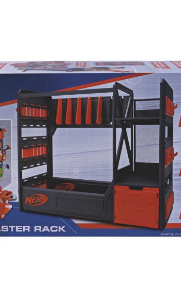 Nerf Gun Rack Hobbies Toys Toys Games On Carousell
