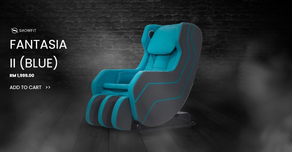New opening sales Fantasia II 4D Massage Chair Kerusi Urut
