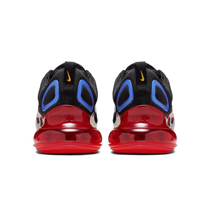 Nike air max 720 black blue and red sales