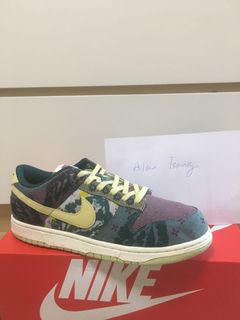 sb dunk low lemon wash