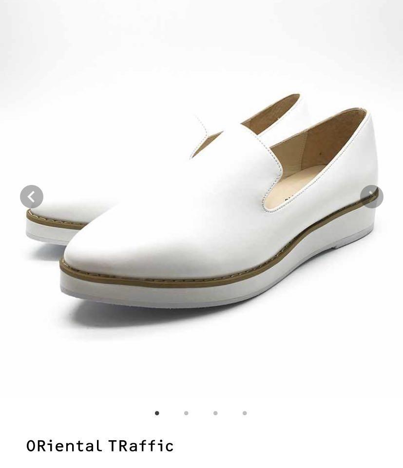 Oriental Traffic Platform Slip On Loafers 白色斯文鞋 女裝 女裝鞋 Carousell Oriental Traffic Platform Slip On Loafers 白色斯文鞋 女裝 女裝鞋 Carousell