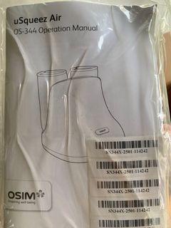 Osim usqueeze air - brand new
