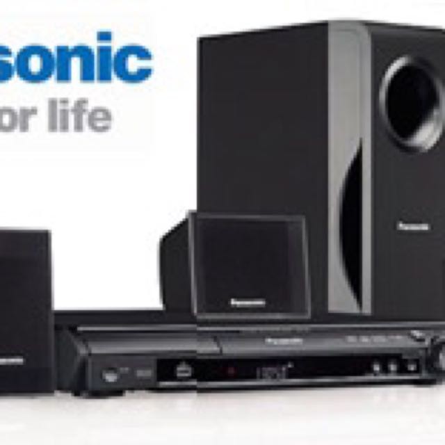 Panasonic SA PT160 Home Theater sound System 6.1, Audio, Soundbars