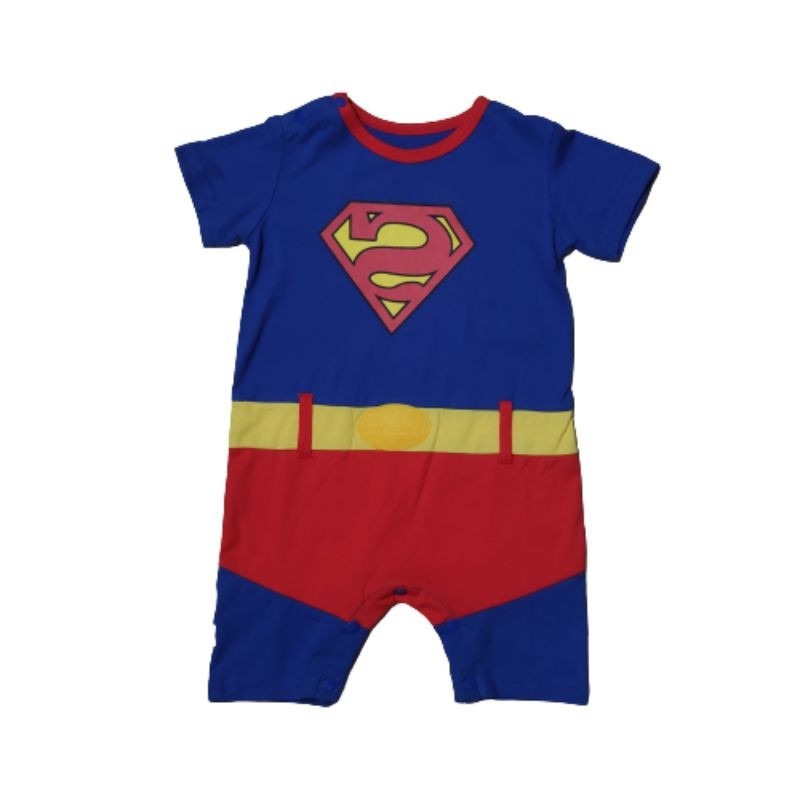 superman romper baby