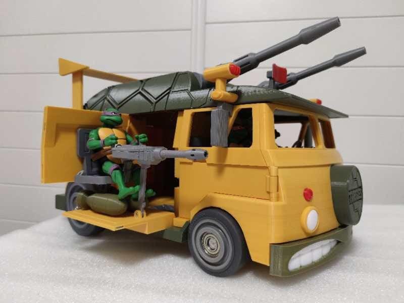 teenage mutant ninja turtles van toy