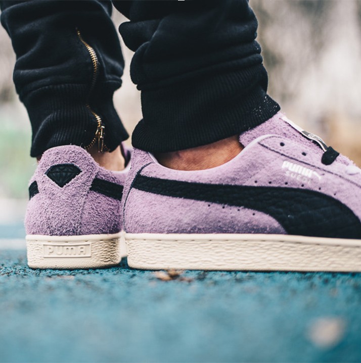 Puma Suede Diamond Orchid Bloom Wmns Fesyen Wanita Sepatu