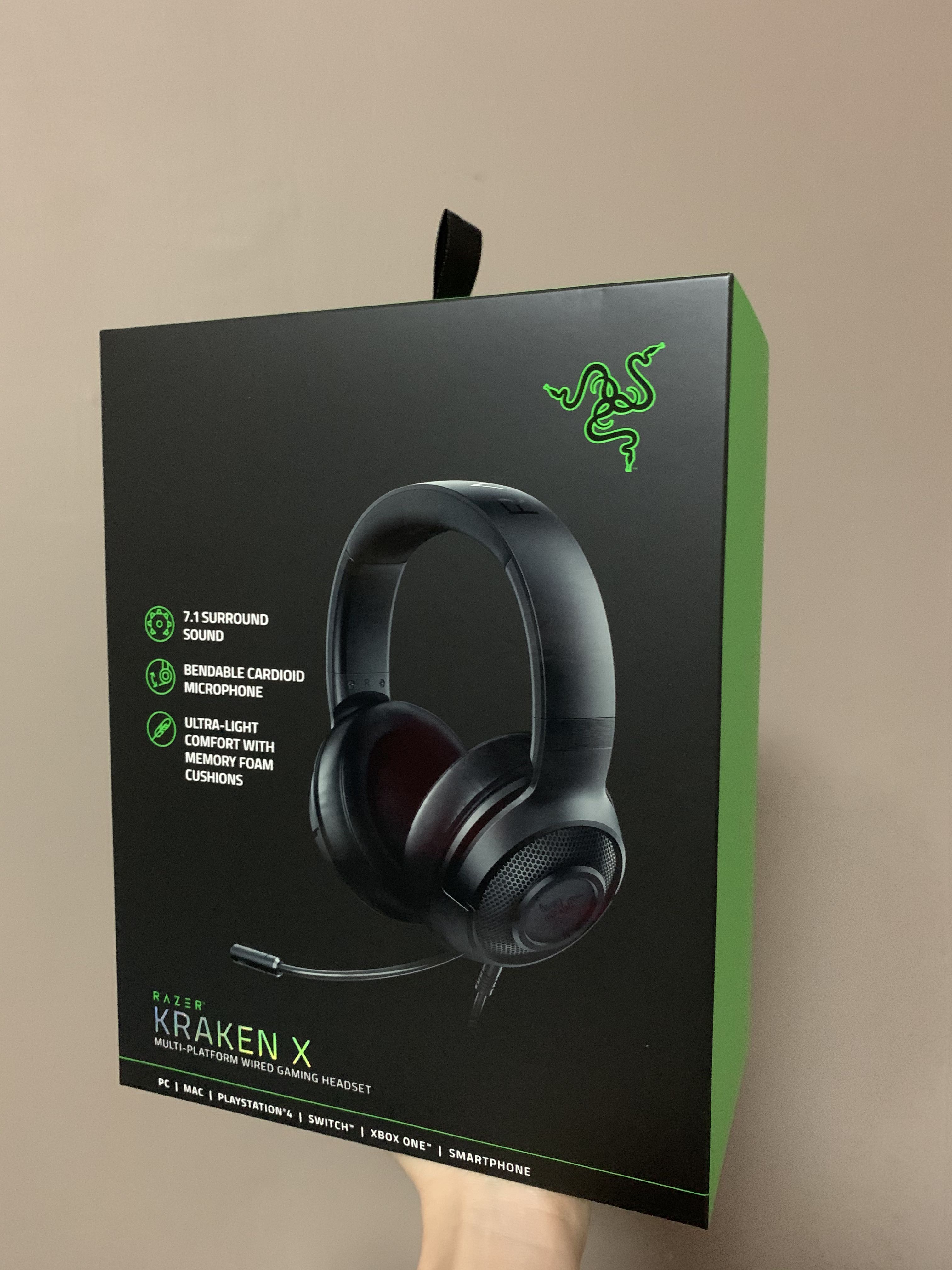 Razer Kraken X Gaming Headset Electronics Audio On Carousell