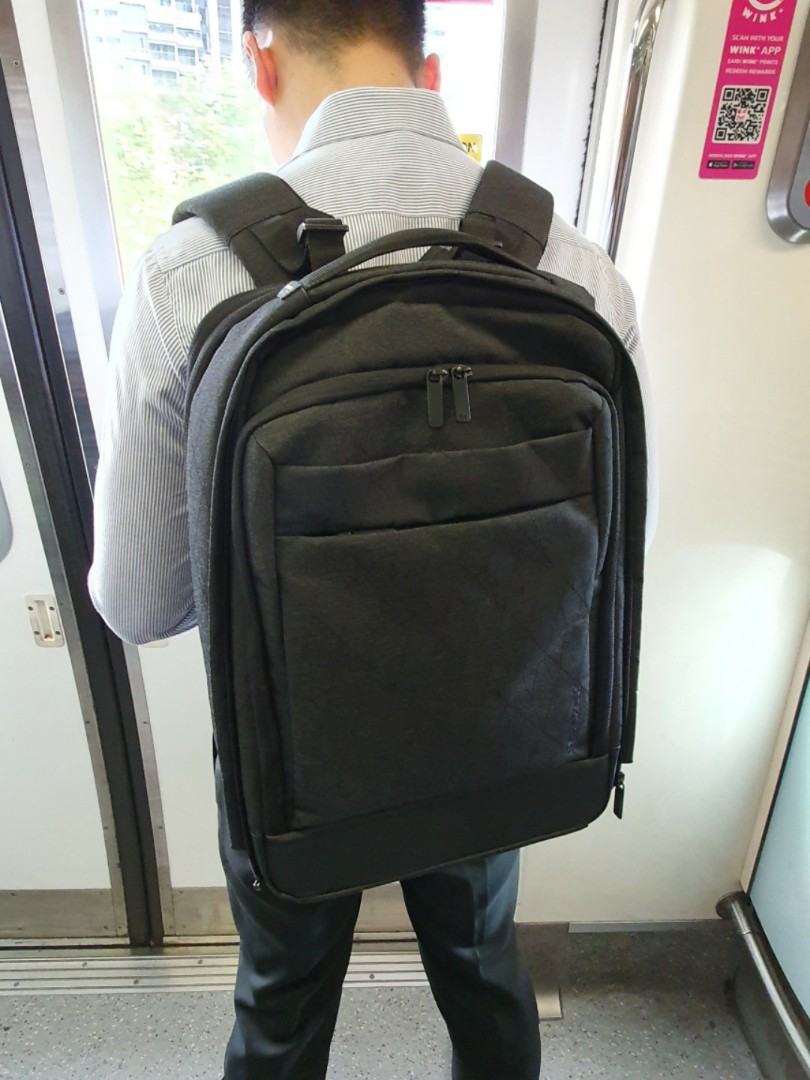 Samsonite red shop grettan backpack l