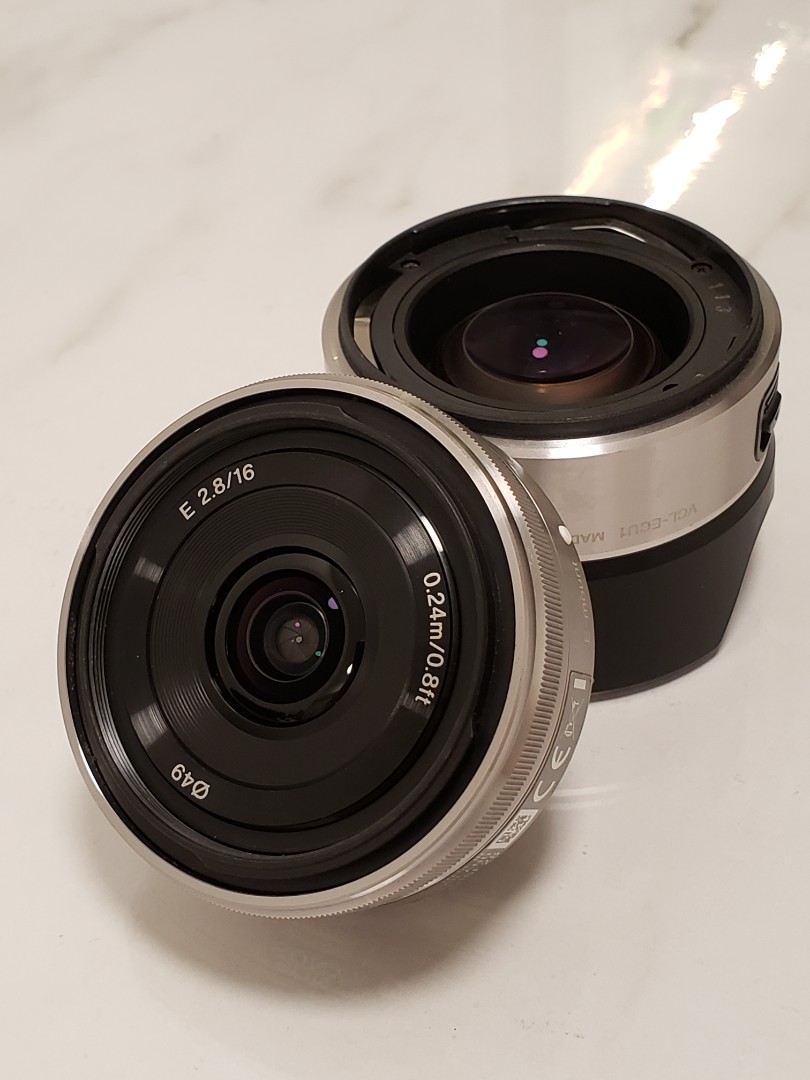 Sony 16mm F2.8 SEL16F28 E-mount 餅鏡連廣角鏡VCL-ECU1, 攝影