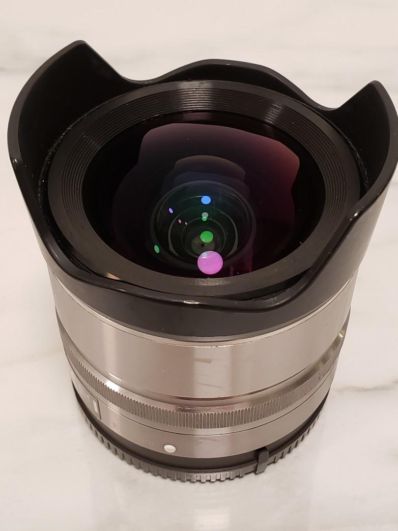 Sony 16mm F2.8 SEL16F28 E-mount 餅鏡連廣角鏡VCL-ECU1, 攝影器材 