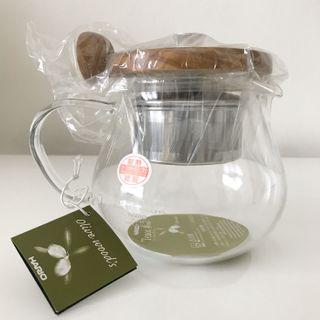 Hario Tea Server "Teaor" Olive Wood - 450 ml