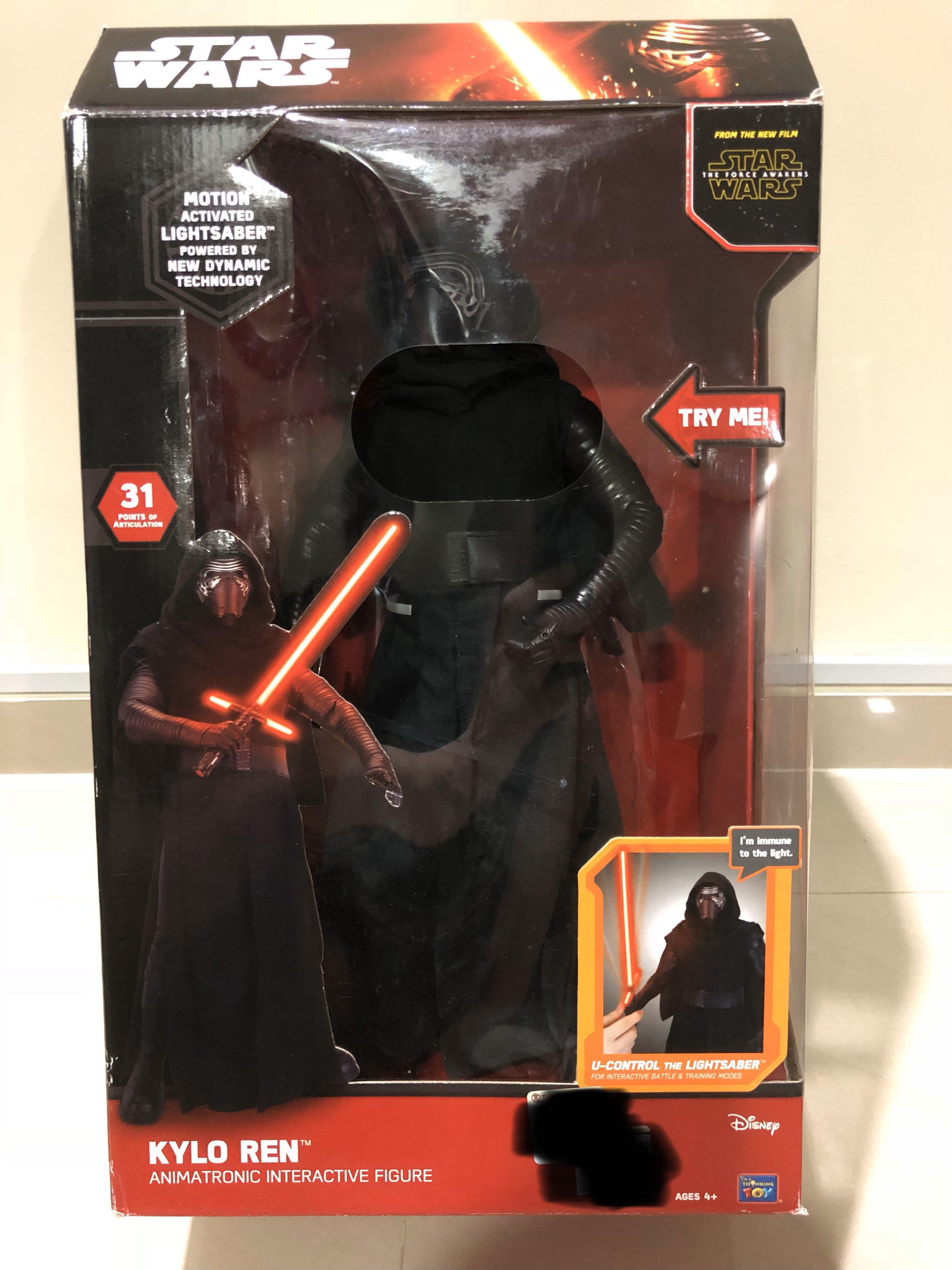 Kylo ren interactive figure store