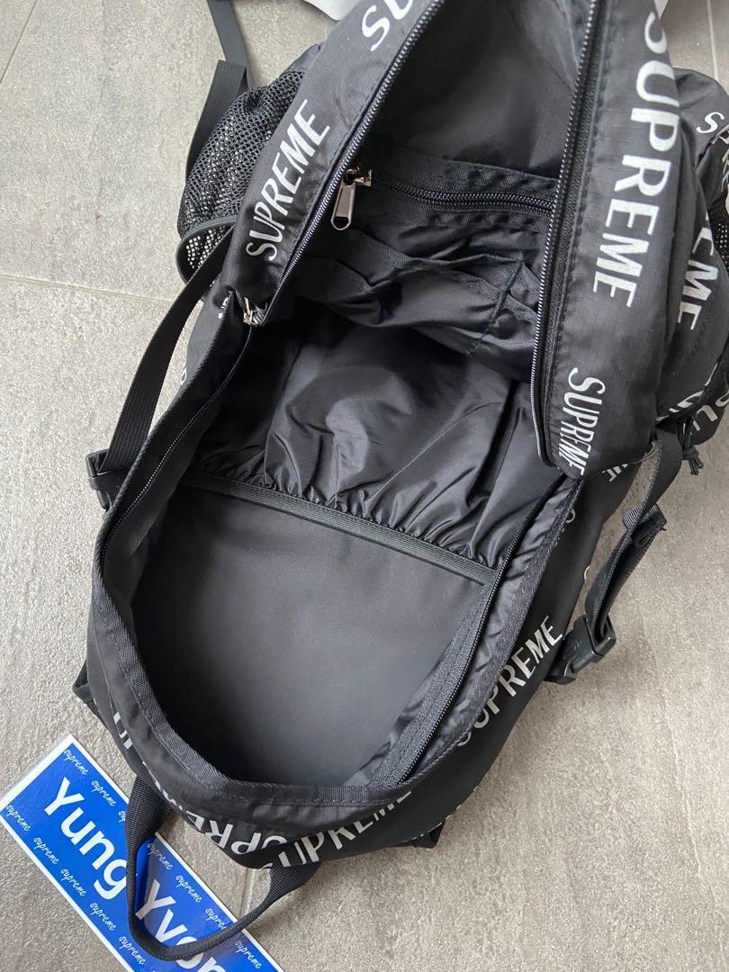 Supreme 41th reflective repeat backpack