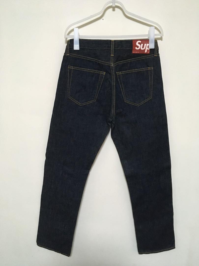 🈹️ Supreme Rigid Slim Jeans , 男裝, 褲＆半截裙, 牛仔褲- Carousell