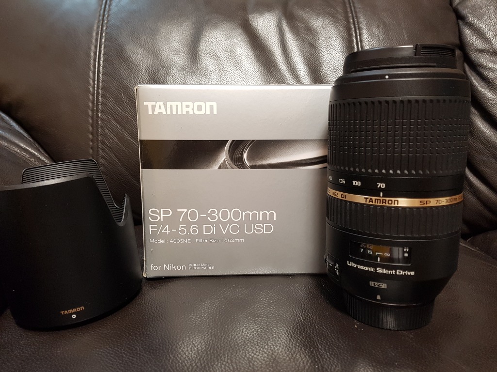Tamron SP 70-300mm f/4-5.6 Di VC USD (A005) Nikon 接環, 攝影