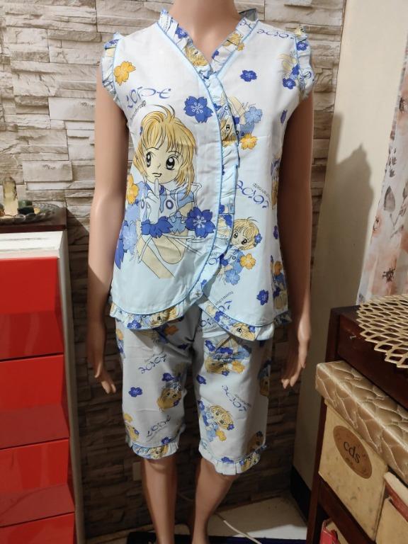 Terno Ladies Anime Sleepwear Blue Women S Fashion Clothes Others On Carousell Check out our anime pajamas selection for the very best in unique or custom, handmade pieces from our pajamas & robes shops. terno ladies anime sleepwear blue