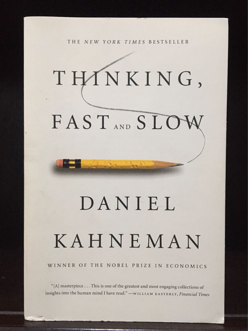 Thinking Fast And Slow Daniel Kahneman Books Stationery Books On Carousell