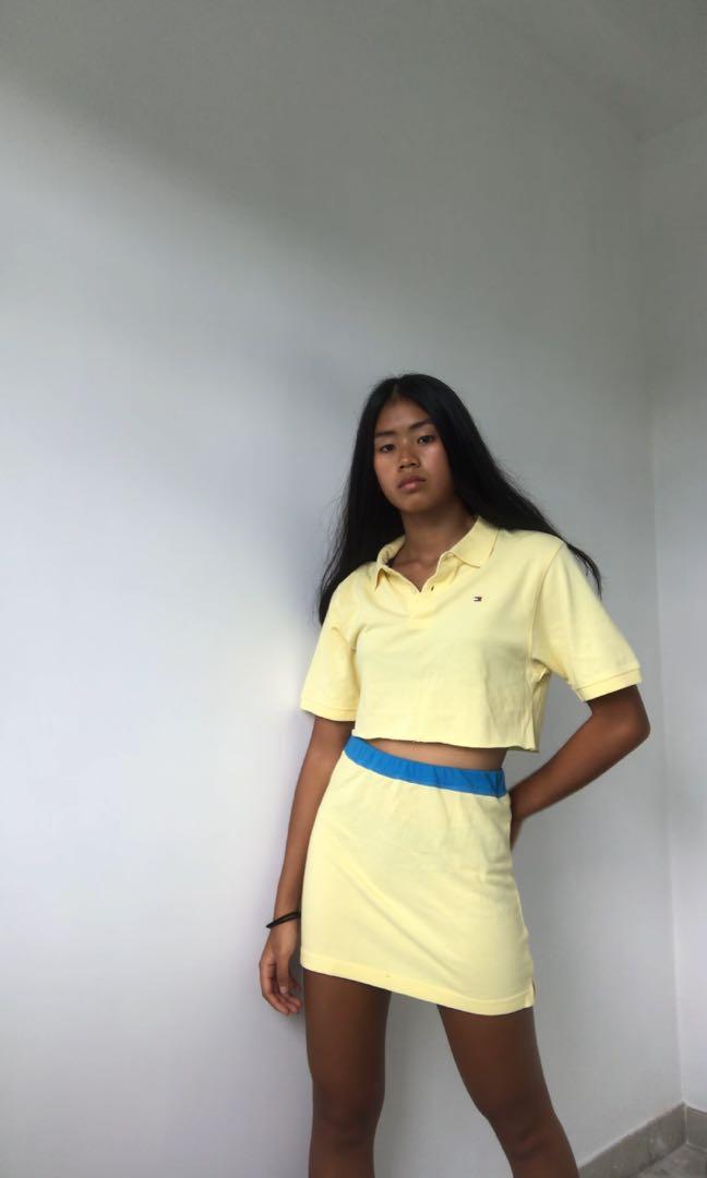 Tommy hilfiger deals skirt set