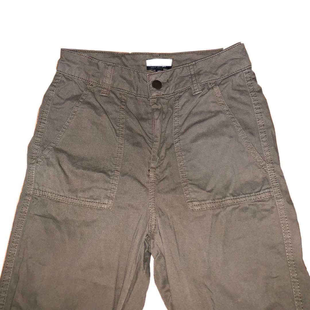 topshop green cargo pants