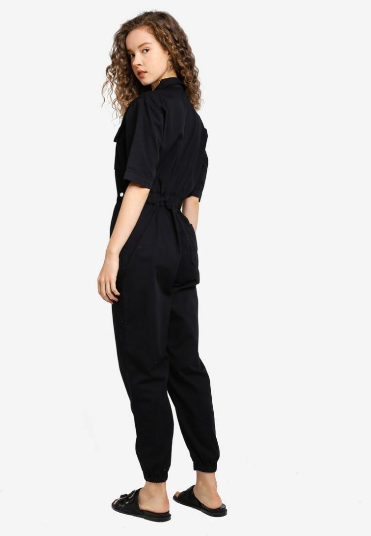 Topshop utility store zip boiler suit