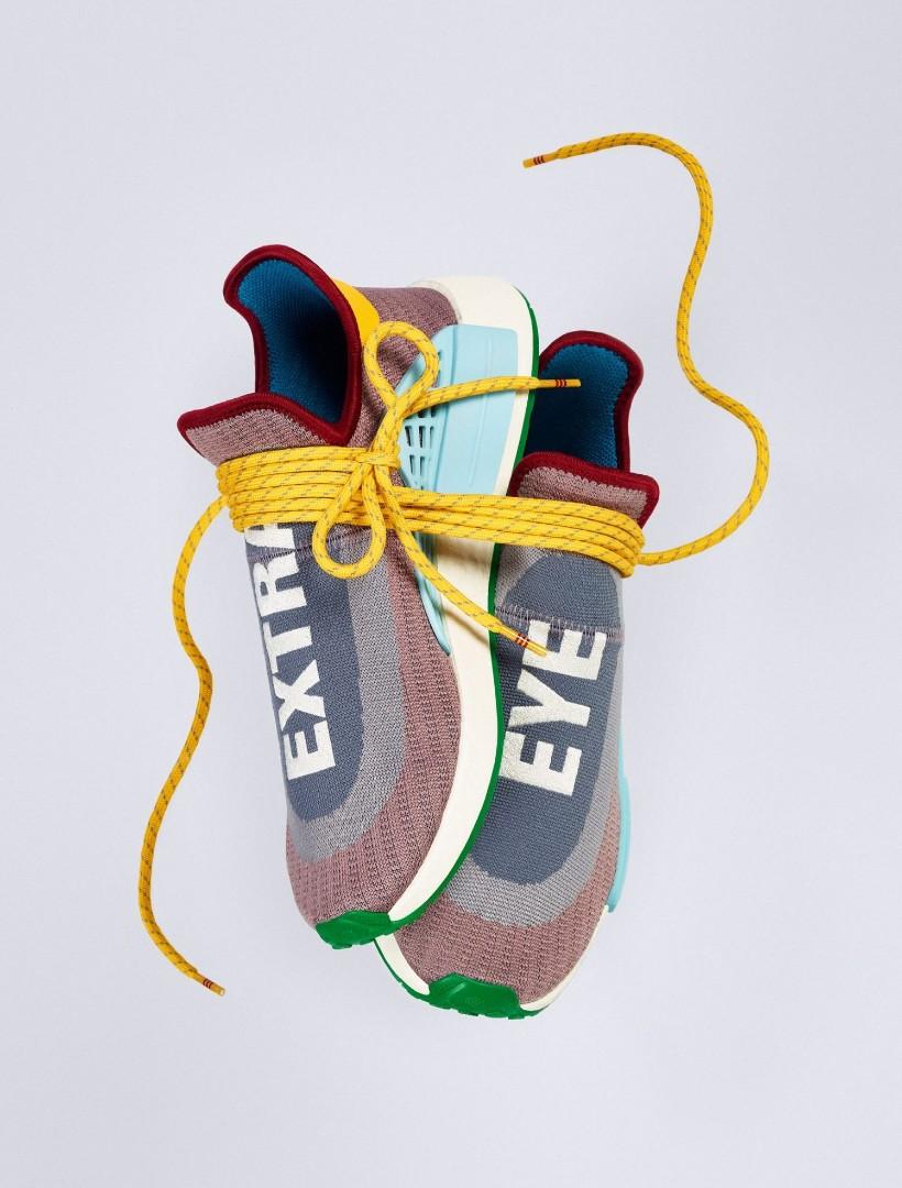 US 8.5 Pharrell x adidas NMD Human Race “Extra Eye” Legacy Purple, Men's  Fashion, Footwear, Sneakers on Carousell