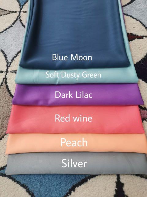 Valentino Dull Satin Matte Muslimah Fashion Scarves On Carousell