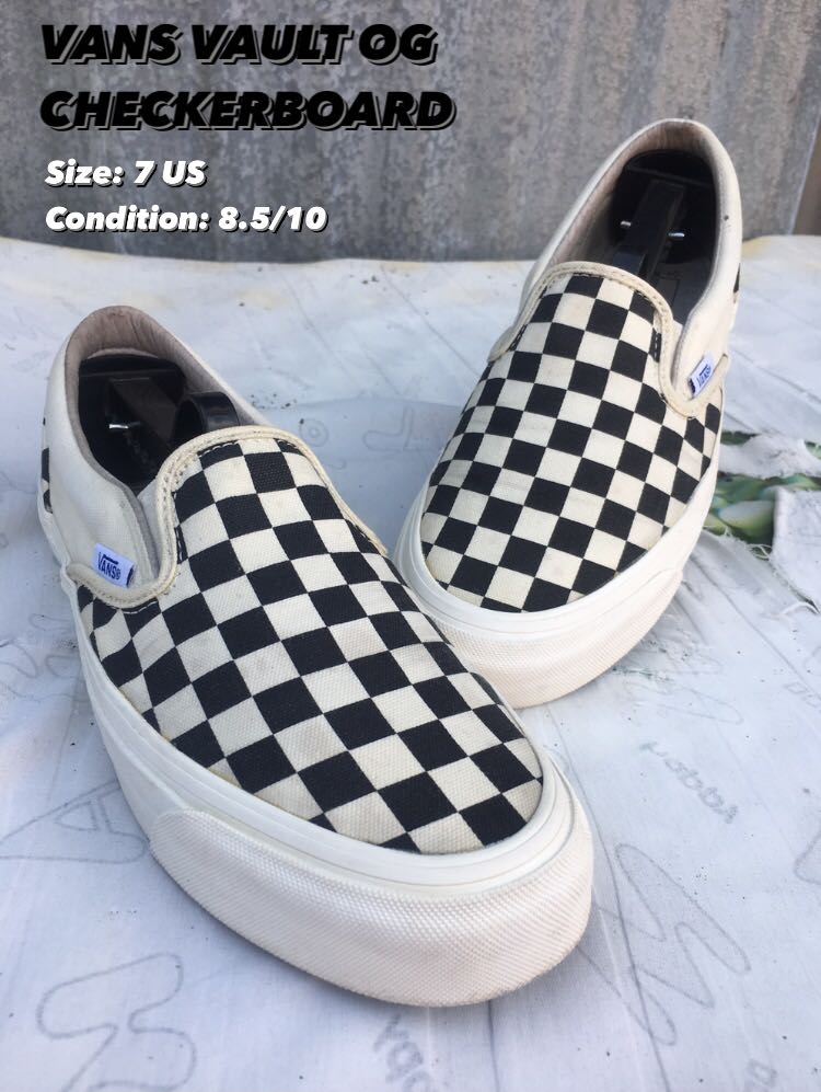 vans vault checkerboard