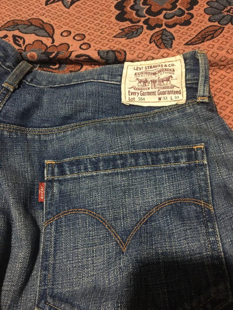 Vintage Levi's 554 Japan Made, Men's Fashion, Bottoms, Jeans on Carousell