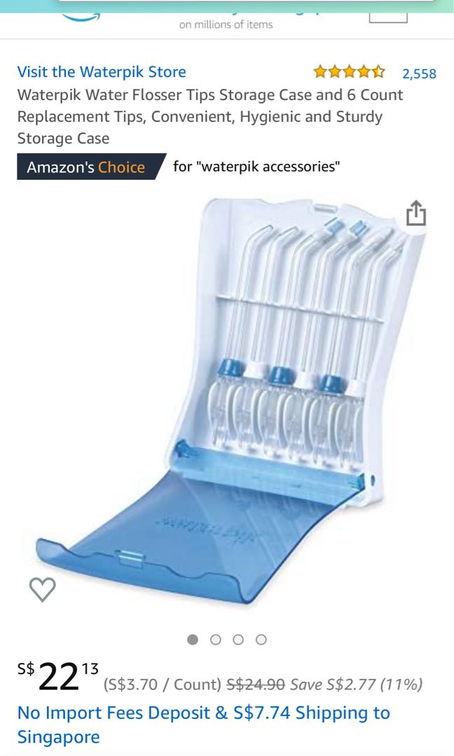 waterpik replacement tips near me