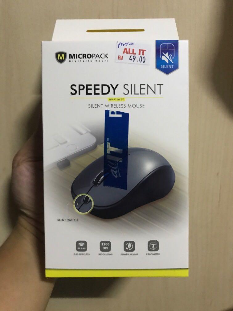 Wireless Mouse (Category: Mouse & Mousepads) located in Kuala Lumpur. Submitted by naeemzainuddin712 (Listing ID 1041680686, Image 1). Description: Memang sedap dan senyap je bila click.