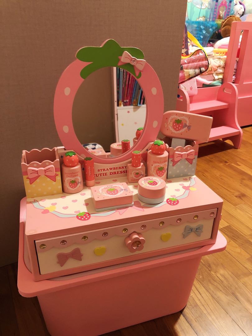 Wooden Toy Dressing Table, Babies & Kids, Baby Nursery & Kids Furniture
