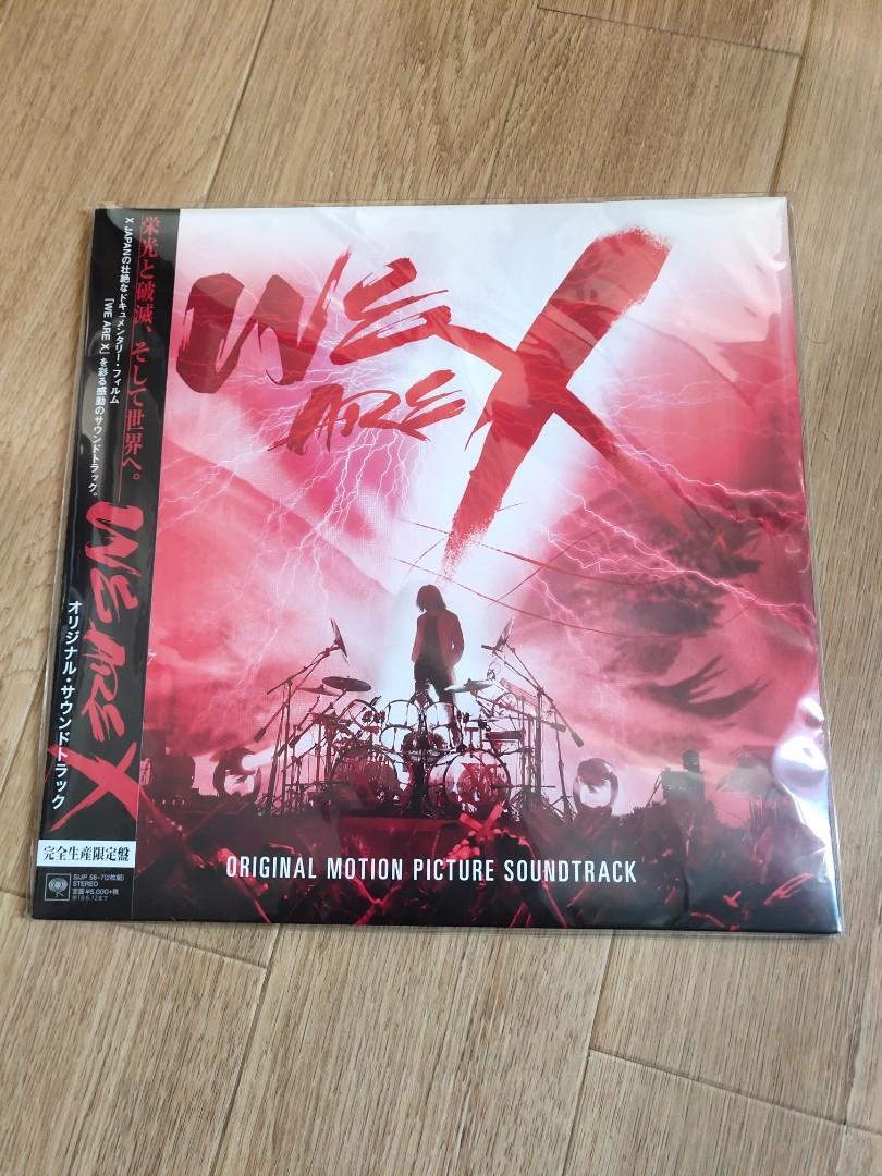 邦楽X JAPAN サウンドトラック「WE ARE X」　LP限定版　新品未開封