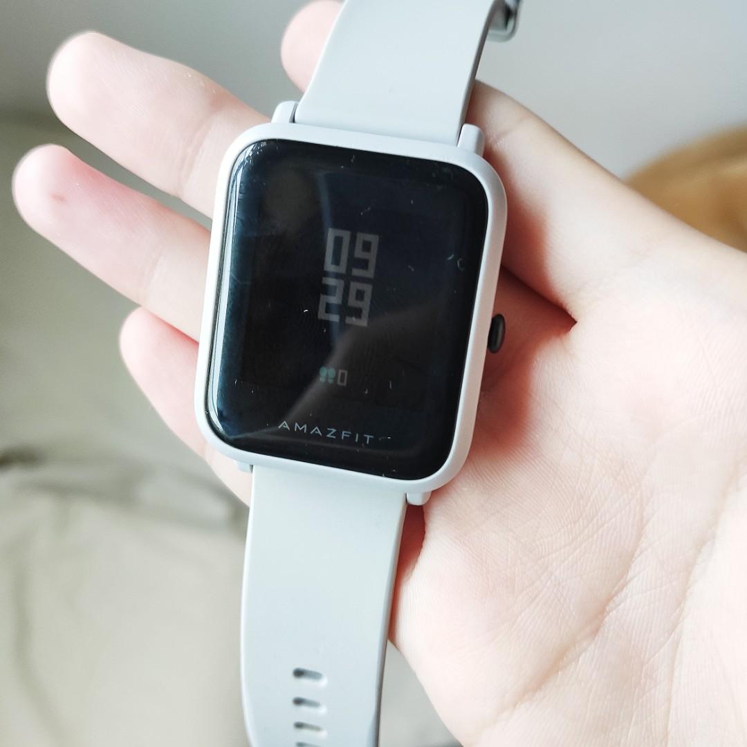 Xiaomi Amazefit Bip Grey Mobile Phones Gadgets Wearables Smart Watches on Carousell