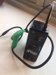 XLR iRig Pre
