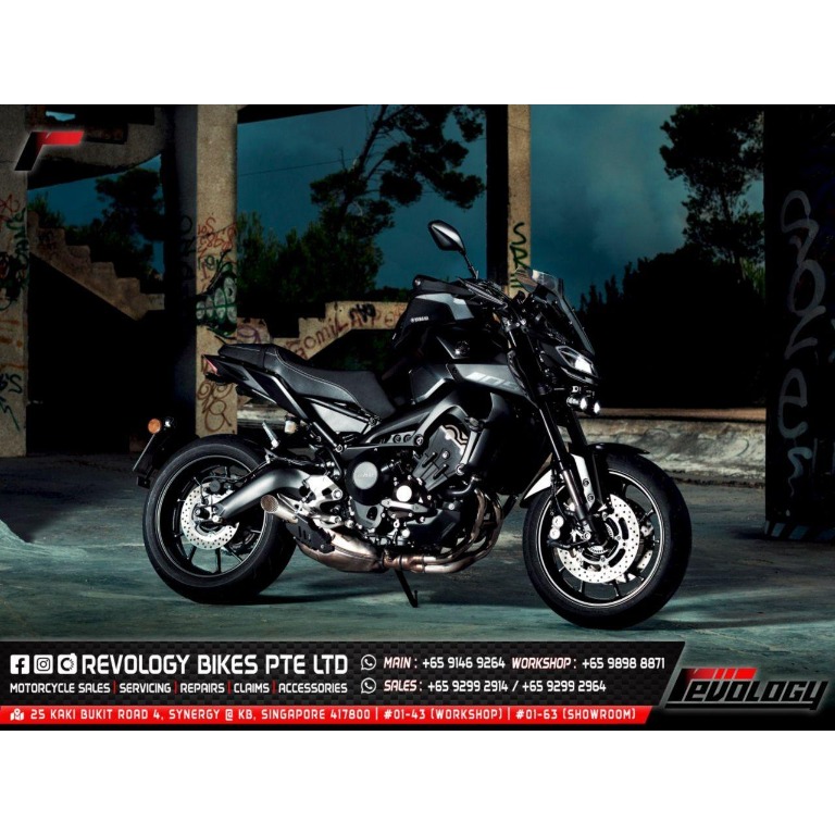 YAMAHA MT09 HYPER NAKED MT09 TECH BLACK, Motorcycles, Motorcycles for ...