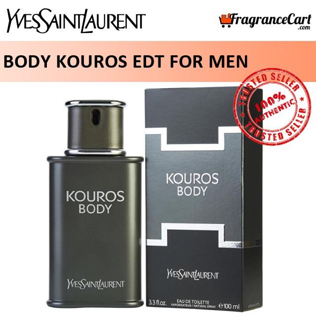 YSL Kouros Body EDT for Men 100ml Yves Saint Laurent Eau de