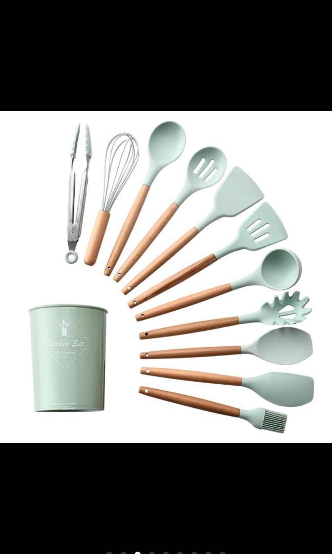 11 pc Silicone Kitchen Tools Set (Category: Bakeware) located in Taguig. Submitted by endlessbliss_ph (Listing ID 1041915299, Image 2). Description: FOR PRE-ORDER 5-15 days ETA.