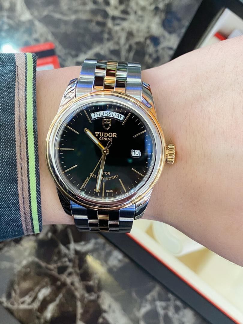 2019 Tudor Glamour DayDate Full set 39mm Luxury Watches on Carousell