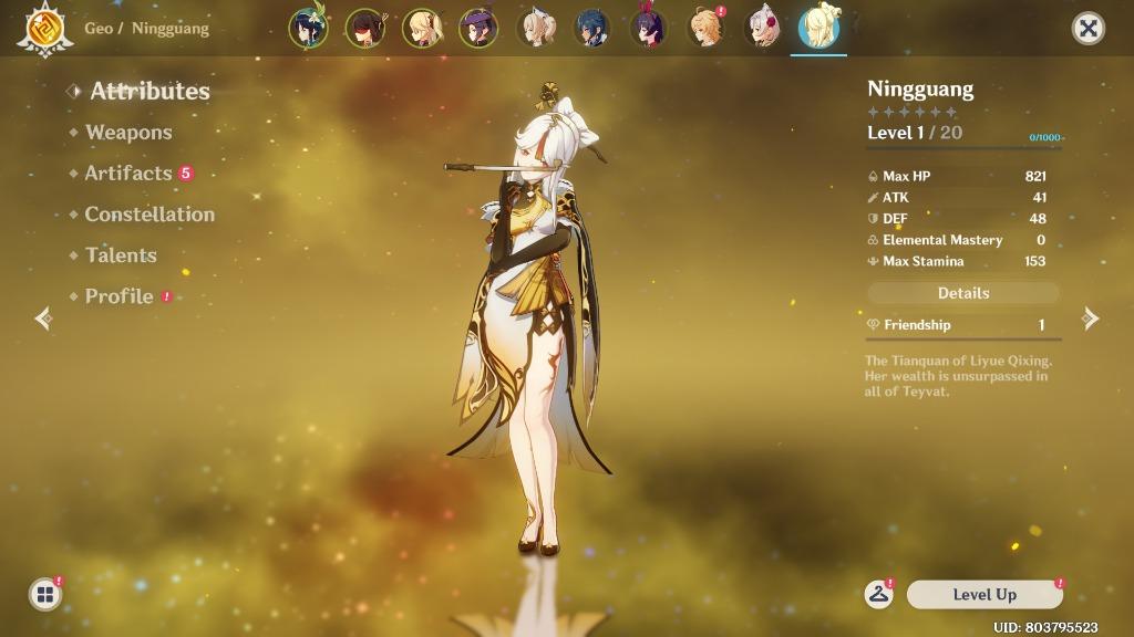 41 Genshin Impact Ar19 Super Lucky Venti Mona With Barbara Constellation Lvl 3 Video Gaming Video Games On Carousell